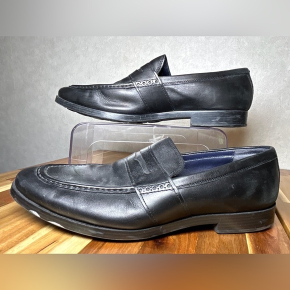 Cole Haan‎ Grand OS Classic Soft Black Slip On Leather Penny Loafers Size 12M main image 8